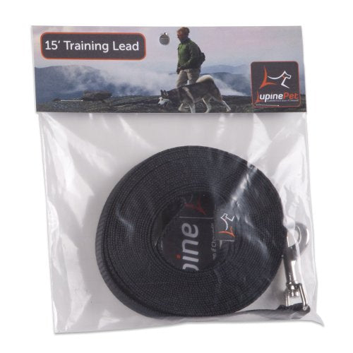 1/2" Basics Collection - Black, 15' Training Lead