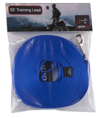 Lupine 1/2" Basics Collection - Blue, 30' Training Lead