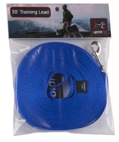 Lupine 1/2" Basics Collection - Blue, 30' Training Lead