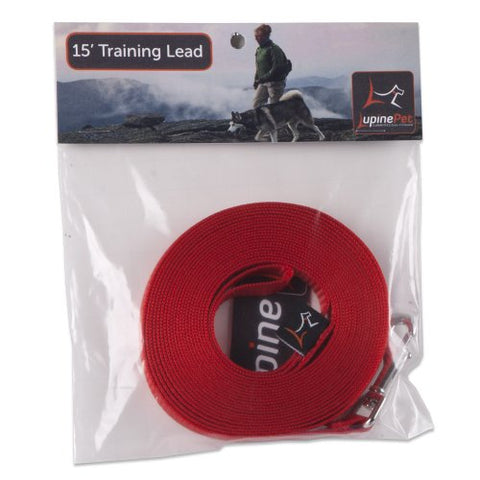 Lupine 1/2" Basics Collection - Red, 15' Training Lead