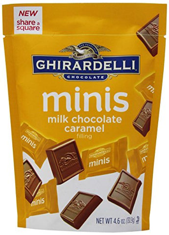 Ghirar - Milk Choco w/ Caramel Mini Bag, 4.6oz