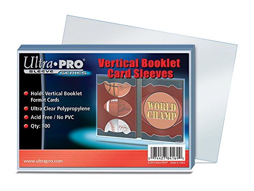 Vertical Booklet Card Sleeves