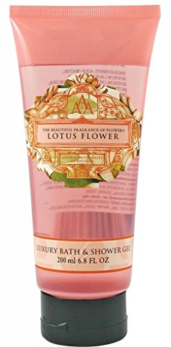 AROMAS ARTESANALES DE ANTIGUA (AAA) FLORAL RANGE: Lotus Flower Shower Gel, 6.8fl oz