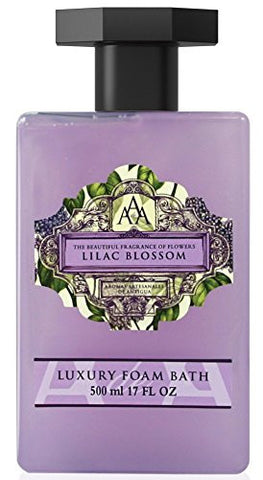 AROMAS ARTESANALES DE ANTIGUA (AAA) FLORAL RANGE: Lilac Blossom Foam  Bath,17ml