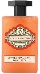 AROMAS ARTESANALES DE ANTIGUA (AAA) AROMATHERAPY RANGE: Neroli and Bergamot Foam Bath,17fl oz