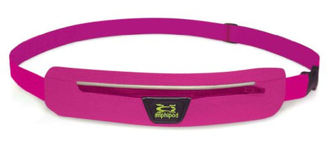 AirFlow MicroStretch - So Pink. Wow! Belt with Silver Reflective