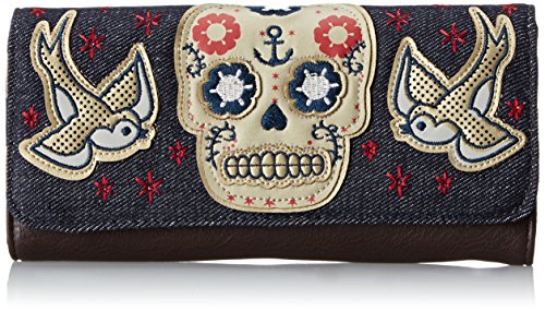 Sugar Skull and Sparrows Wallet