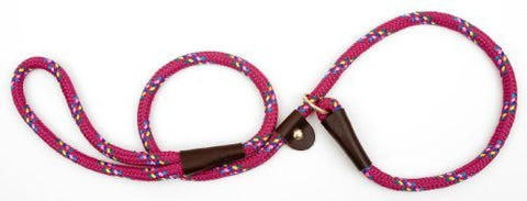 Mendota Slip Lead - Raspberry Confetti, 1/2" X 4'