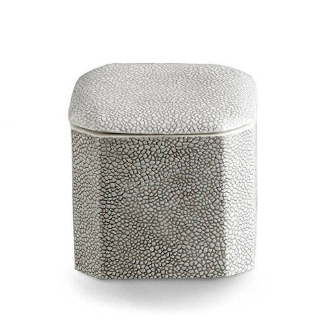 Shagreen: Cotton Jar, (Grey)