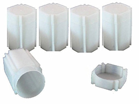 Coinsafe Square Coin Tubes, American Silver Eagle Tube, Holds 20 Coins