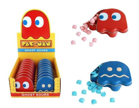BOSTON AMERICA, PACMAN GHOST SOURS- RED/BLUE