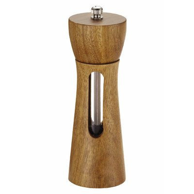 Rachael Ray 6-Inch Cucina Tools Acacia Salt Grinder, Small