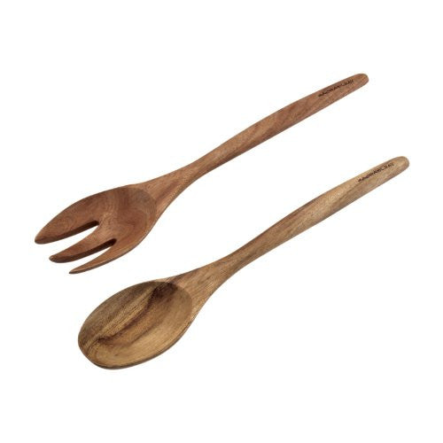 Rachael Ray Cucina Tools 2-Piece Wooden Salad Utensil Set