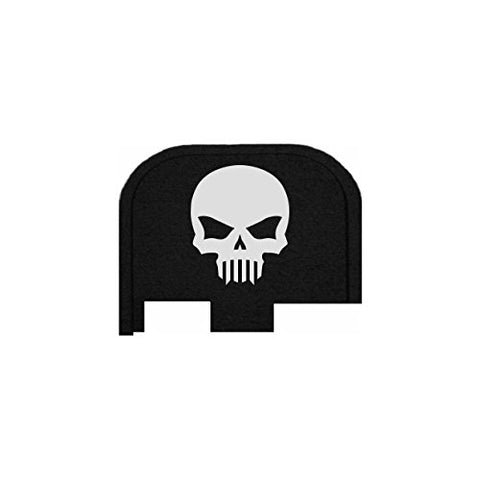 REAR SLIDE PLATE FOR GLOCK 43 - BASTION SKULL