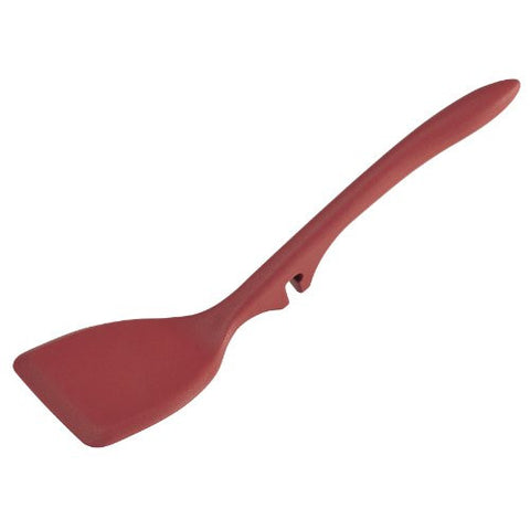 Rachael Ray Cucina Tools Lazy Solid Turner, Cranberry Red