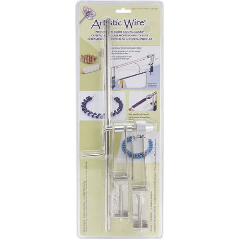 Artistic Wire Professional Deluxe Coiling Gizmo, 5 Rods, 7mm, 5mm, 3mm, 2.5mm, 1mm x 38.1cm