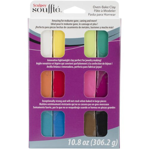 Sculpey Souffle Multipack, 12 x 0.9oz
