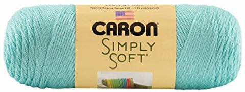 Caron Simply Soft Yarn - Solid Robin's Egg 315 Yards 6 OZ