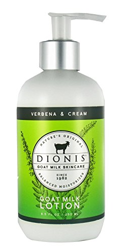 Verbena & Cream Goat Milk Lotion, 8.5 oz./ 250 ml