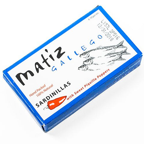 Matiz Sardinillas with Piquillo, 3 oz