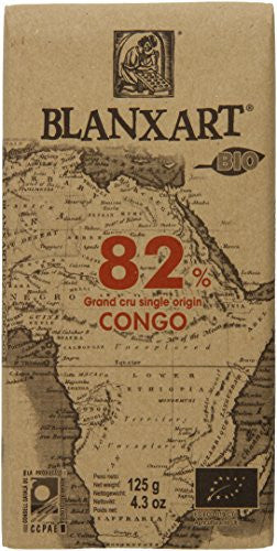 ORGANIC 82% CONGOLESE CHOCOLATE 4OZ