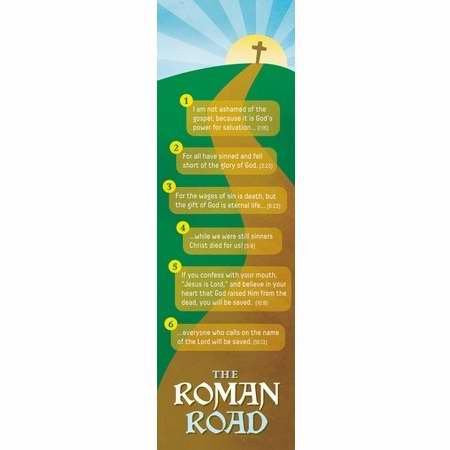 Bookmarks, Kids Roman Road - Package of 25