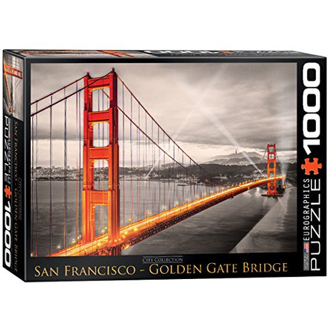 San Francisco - Golden Gate Bridge 1000 pc 10x14 inches Box, Puzzle