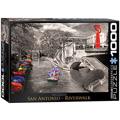San Antonio - Riverwalk 1000 pc 10x14 inches Box, Puzzle