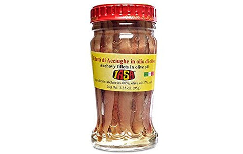 IASA Fishy Thing, Anchovy Fillets in Olive Oil, 95 gr/3.4 oz