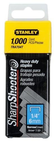 1/4" HEAVY DUTY STAPLES 1000PK