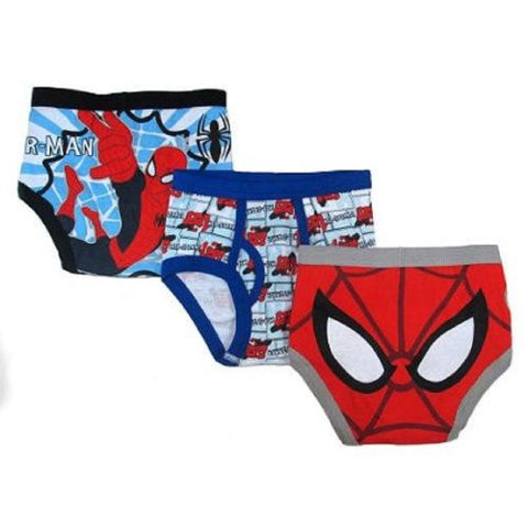 Marvel Boys 3 Pack Spiderman Underwear - Toddler (2T/3T)