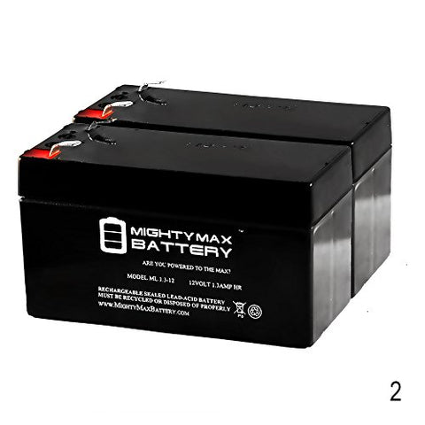 12V 1.3AH F1-Terminal Battery