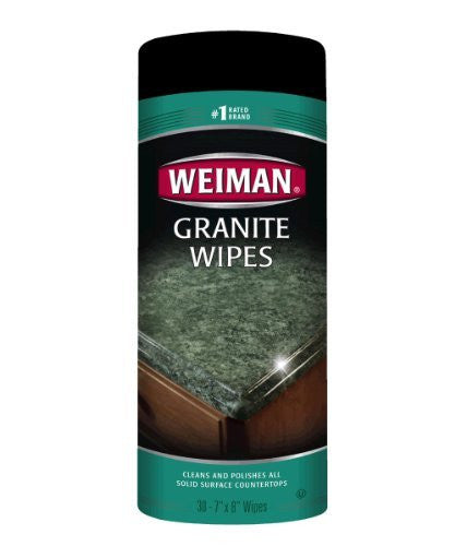 Weiman Granite Wipes 30 Count