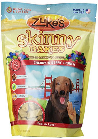 Zukes® Skinny Bakes for Dogs - Cherry 'N Berry Crunch 12 oz