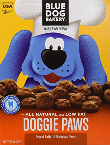 Doggie Paws Peanut Butter Flavor, 10 oz box