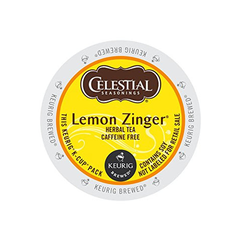 Celestial Seasonings, Lemon Zinger Tea, k-cup