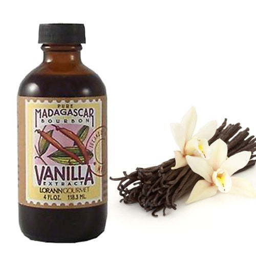 Pure Madagascar Vanilla Extract, Natural, 4 oz