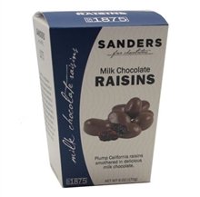 Palisades Panned Boxed Items, Milk Chocolate Raisins, 6 oz