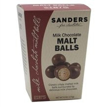 Palisades Panned Boxed Items, Malted Milk Chocolate Balls, 6 oz