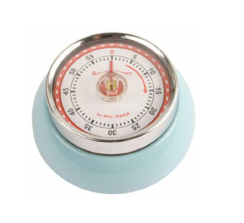 MAGNETIC KITCHEN TIMER LT BLUE