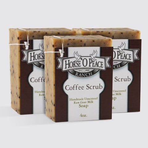 Coffee Scrub Bar Soap - 4 oz.