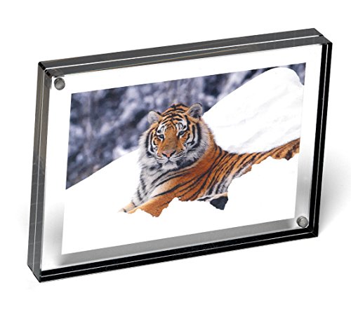 Graphite Edge Magnet Frame, 6 x 8 inches, Graphite
