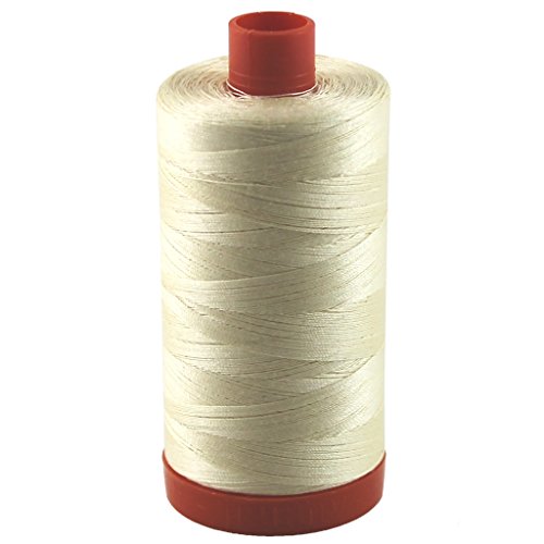 Aurifil- 50wt Cotton 1,422yd, Butter