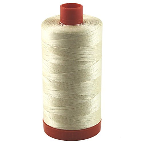 Aurifil- 50wt Cotton 1,422yd, Butter