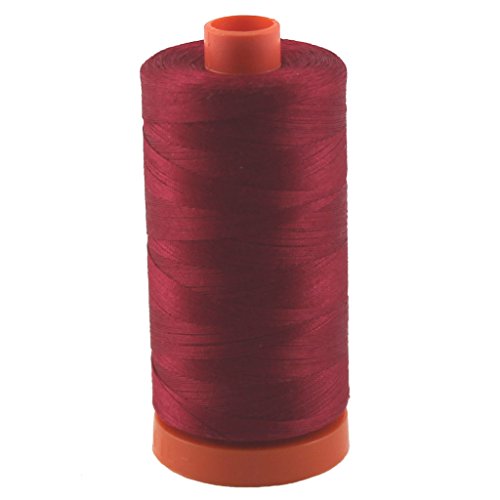 Aurifil- 50wt Cotton 1,422yd, Red Wine
