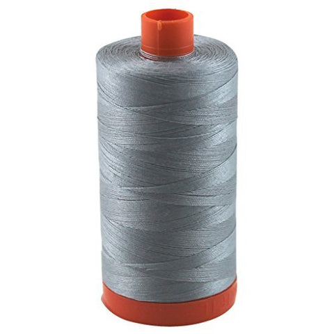 Aurifil- 50wt Cotton 1,422yd, Light Blue Grey