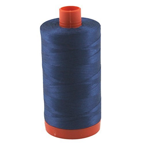 Aurifil- 50wt Cotton 1,422yd, Medium Delft Blue