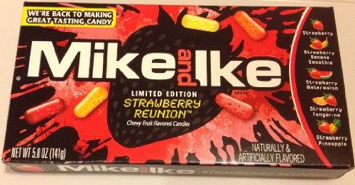 MIKE & IKE STRWBRY REUNION 5oz THEATER 12ct
JUST BORN - Package