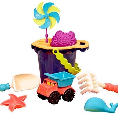 Sands Ahoy Medium Bucket Set - Navy