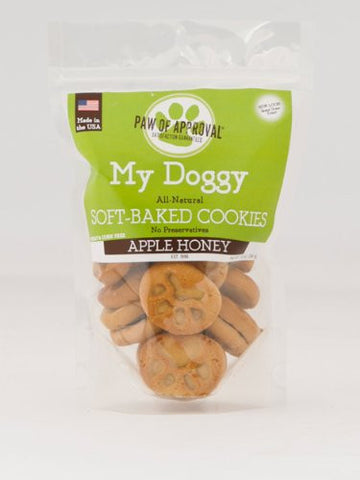 My Doggy Cookies - 10 oz Bag - Apple Honey